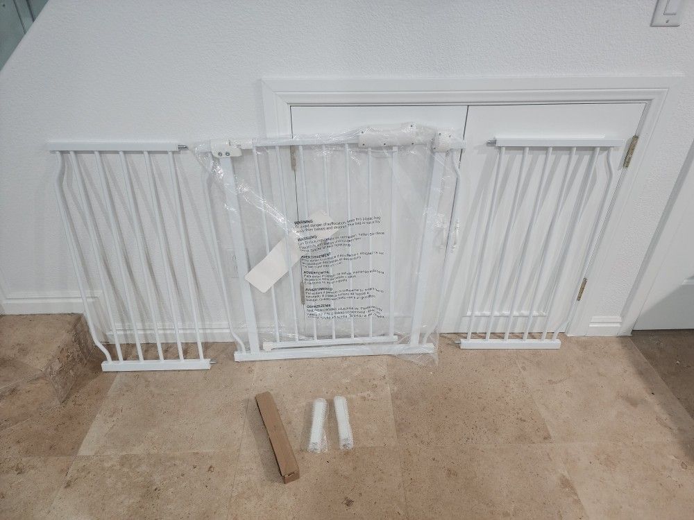 New Fairy Baby Extra Wide Baby Gates 57.5-62 Inch