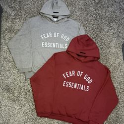 Fear Of God Essentials Hoodies
