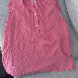Gap Coral Sleeveless Top