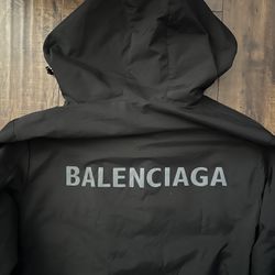 Balenciaga windbreaker hoodie jacket