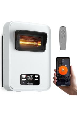 Electric Space Heater – WiFi & Remote