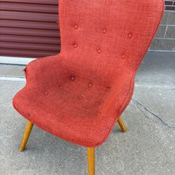 Red Accent Chair 