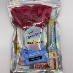 Hangover Kit For Bachelorette 16 Items Inside 