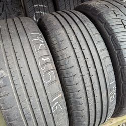 MATCHING PAIR (2) 195 55 16 TIRES !!!