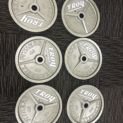 Troy Olympic 6-45s Plates 