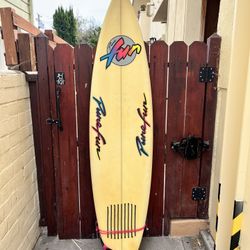 7’ Surfboard & Travel Bag