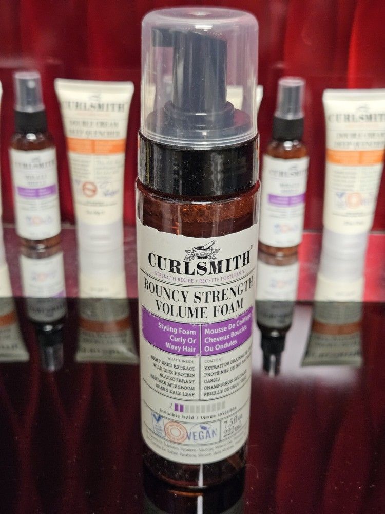 Curlsmith Bouncy Strength Volume Foam