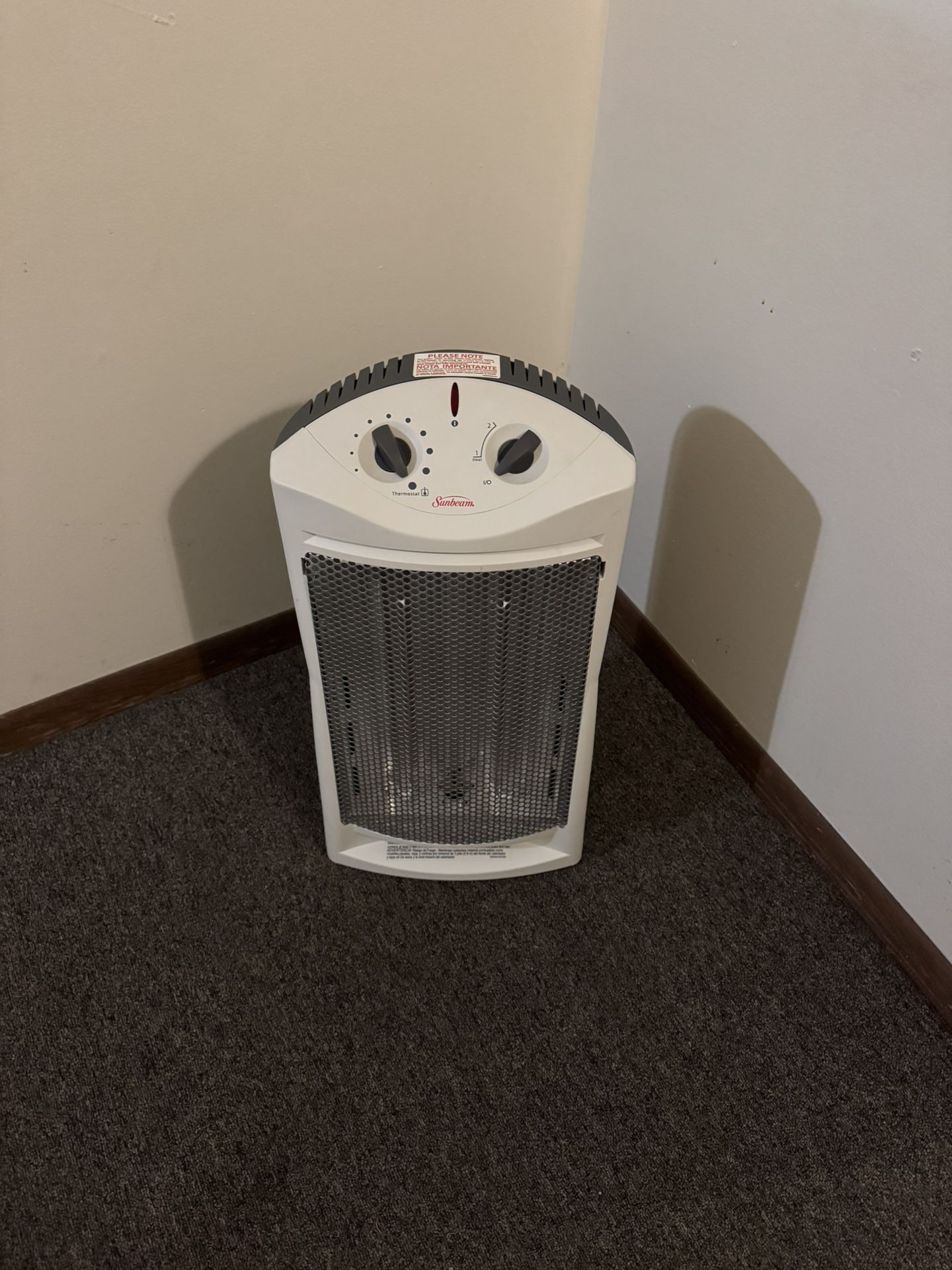 Heater Sunbeam No Damage