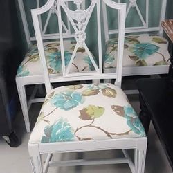 Beautiful Vintage Solid Wood Chair 