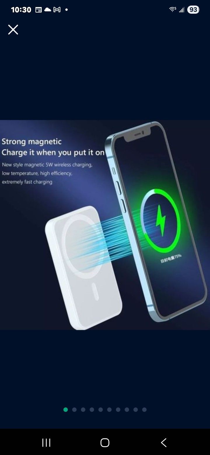 MAGNETIC BATTERY PACK FOR IPHONE 