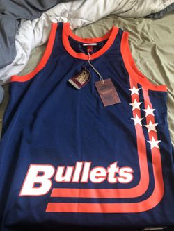 Mitchell & ness Washington Bullets throw back