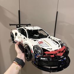 LEGO Technic 42096 Porsche 911 RSR - Pre-Built Race Car Model (Great Display Piece)