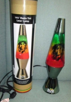 Bob marley lava lamp