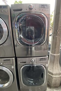 🍂SET WASHER AND DRYER LG🍂✔️STAINLESS STEEL✔️🆓️FREE DELIVERY🆓️