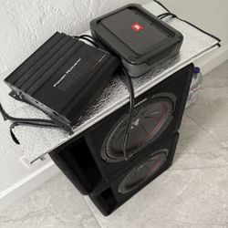 SUBWOOFERS AND AMPLIFIERS FOR SALE 