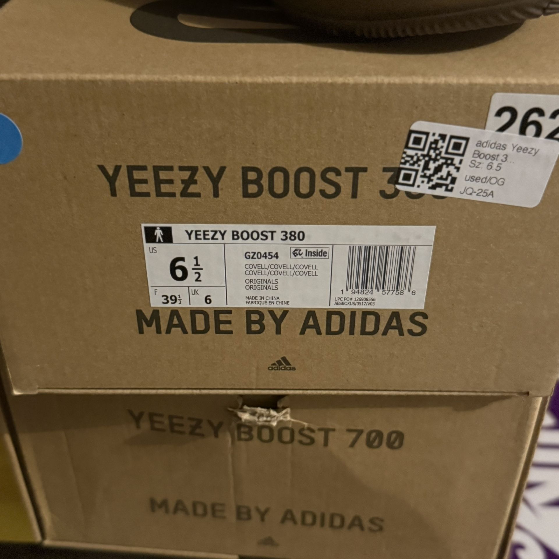 6 1/2 Y Easy Boost 380