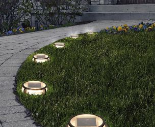 Outdoor Solar LED Multi-Surface Light, 4-Pack