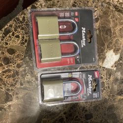 3 Master Combination Lock