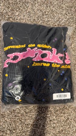 sp5der hoodie “black”