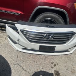 Hyundai Sonata 2016-2017 Front Bumper & Grille