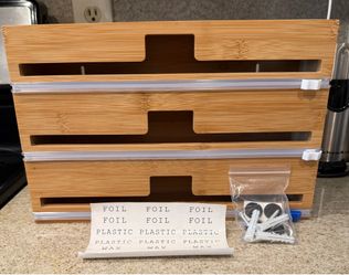 Plastic wrap preservation cut wooden box one pack