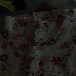 Nueva Bata Floriada Talla 2x