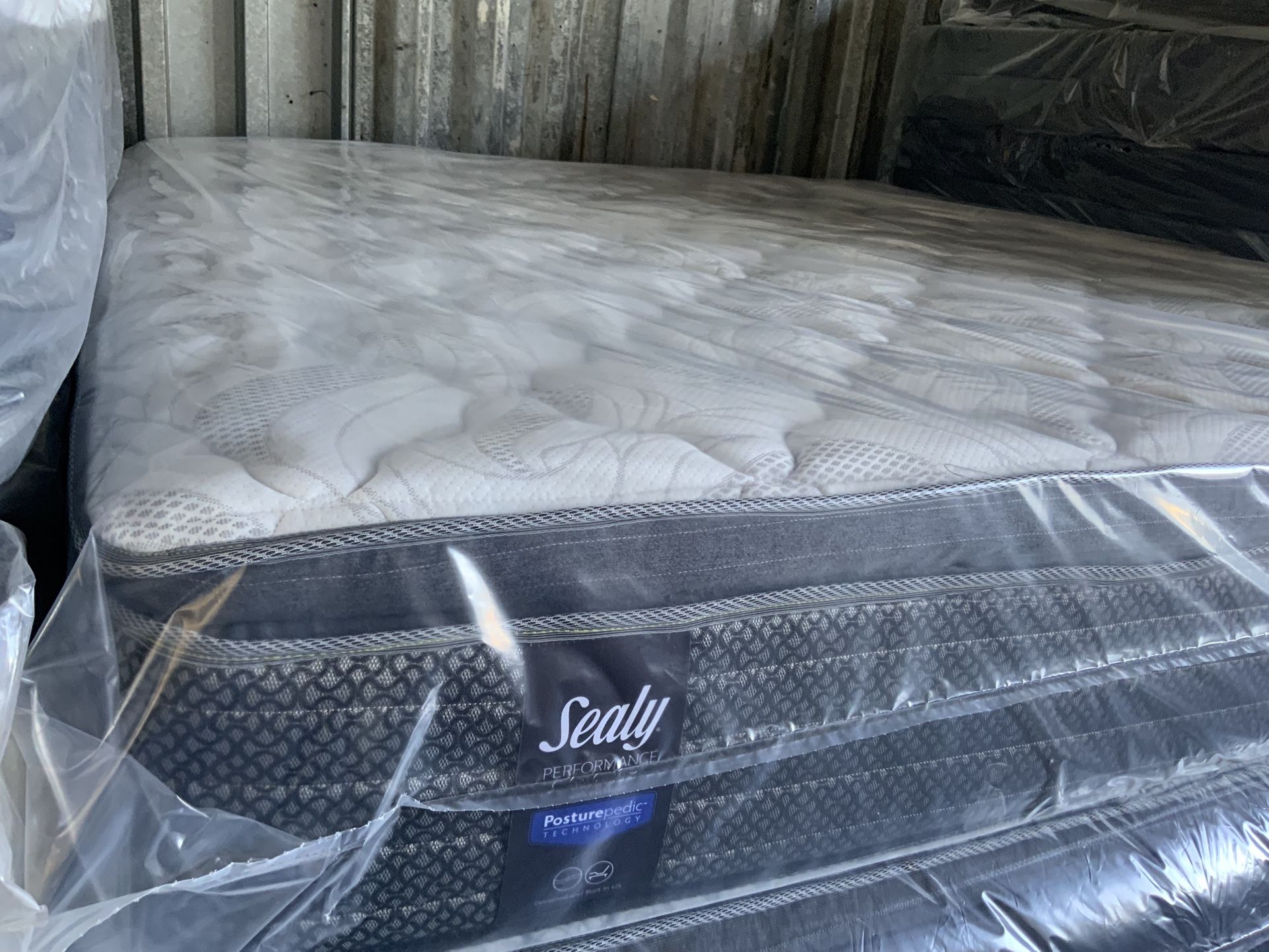 Brand New Pillow Top King Size Mattress And Box