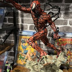 Carnage Sideshow Statue 1000 Made Marvel Spiderman 