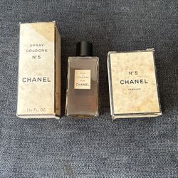 Vintage No 5 Chanel Perfume And Cologne