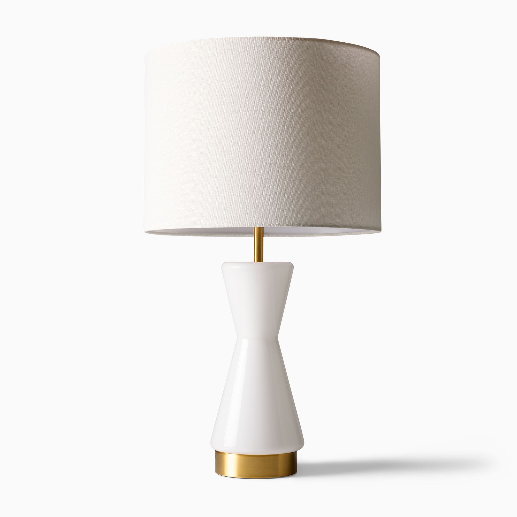 2 West Elm Beside Table Lamps