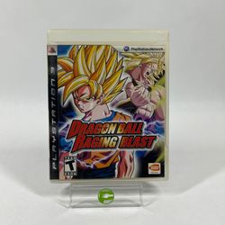 Dragon Ball Raging Blast  (Sony PlayStation 3 PS3, 2009)