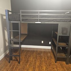 Twin bed With Desk . Make Me An Offer .