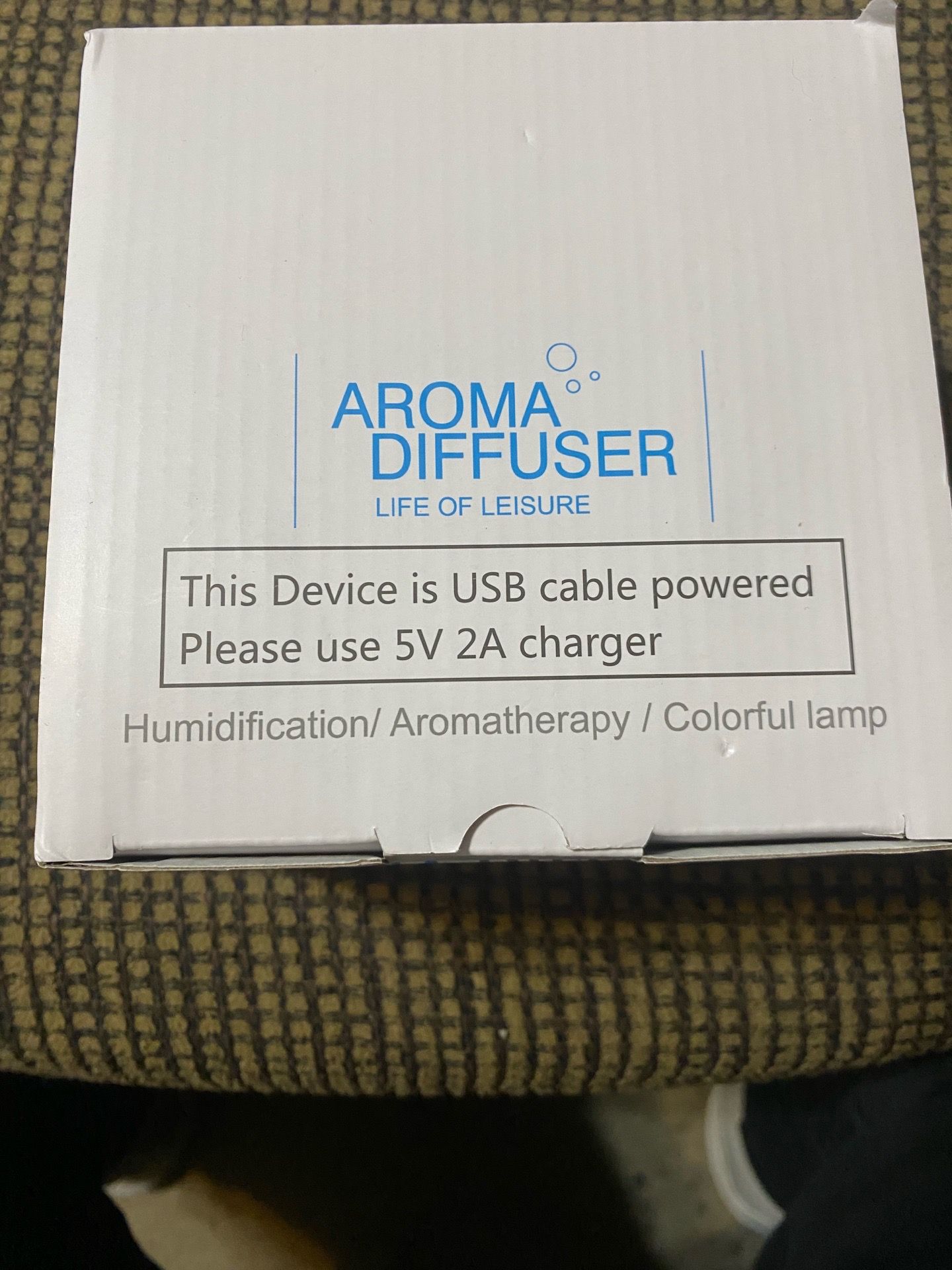 Life of Leisure Aroma Diffuser with Humidification and 7 Colors