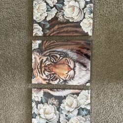 Tiger Wall Photo Frame 