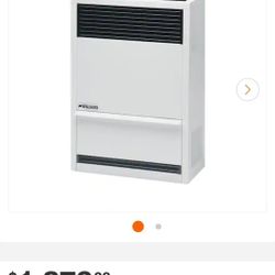 ✨️ Williams Direct-Vent Gravity Wall Heater 14,000 BTUH, 65% AFUE, Natural Gas Furnace W9064