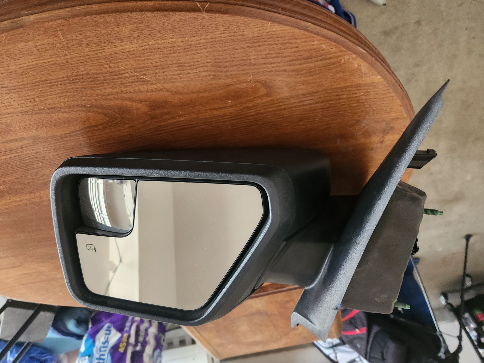 Ford F-150 side view mirror (Driver Side) for the 2021–2025 model years.