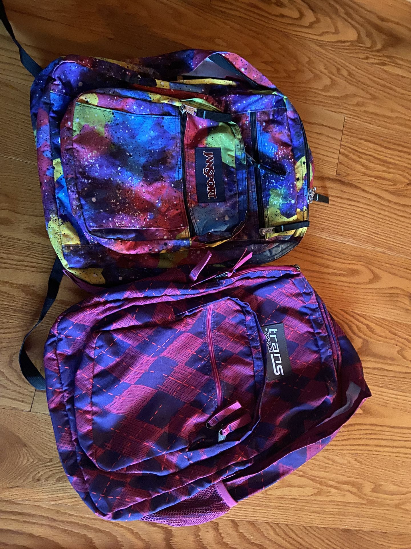Pair Of Jansport Backpacks  For School Or Luggage