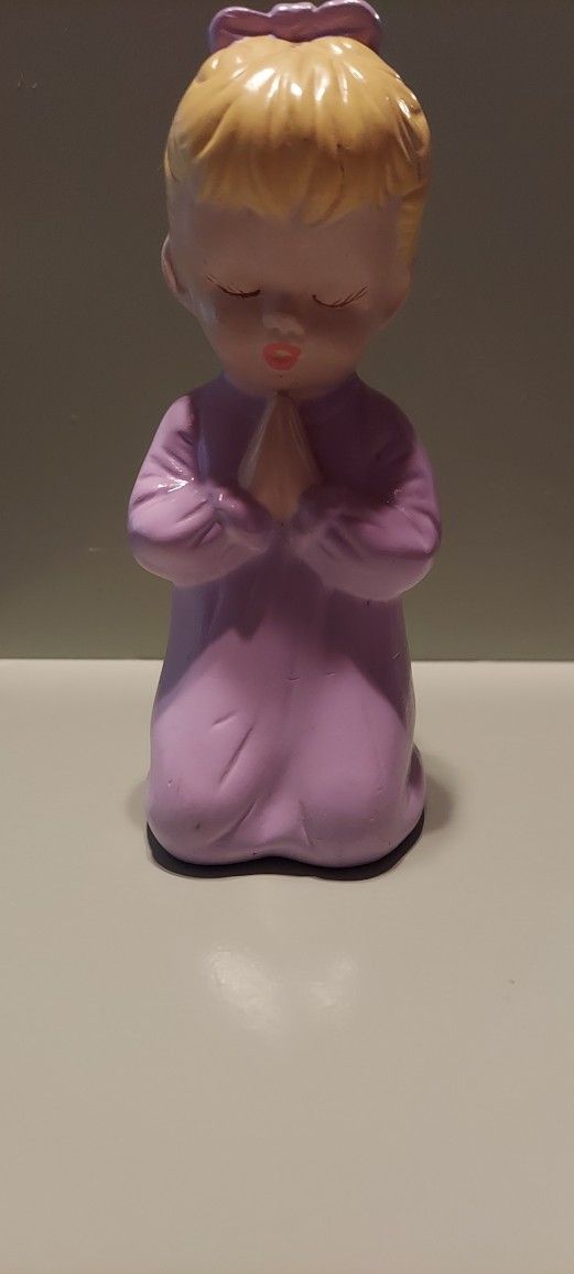 Praying Child Kneeling Figurine.
