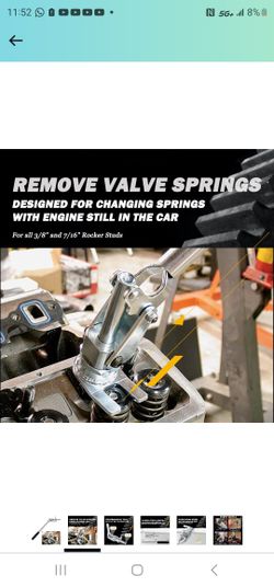 Stud Mount Valve Spring Compressor Remove & Install Valve Spring for all 3/8" & 7/16" Rocker Studs