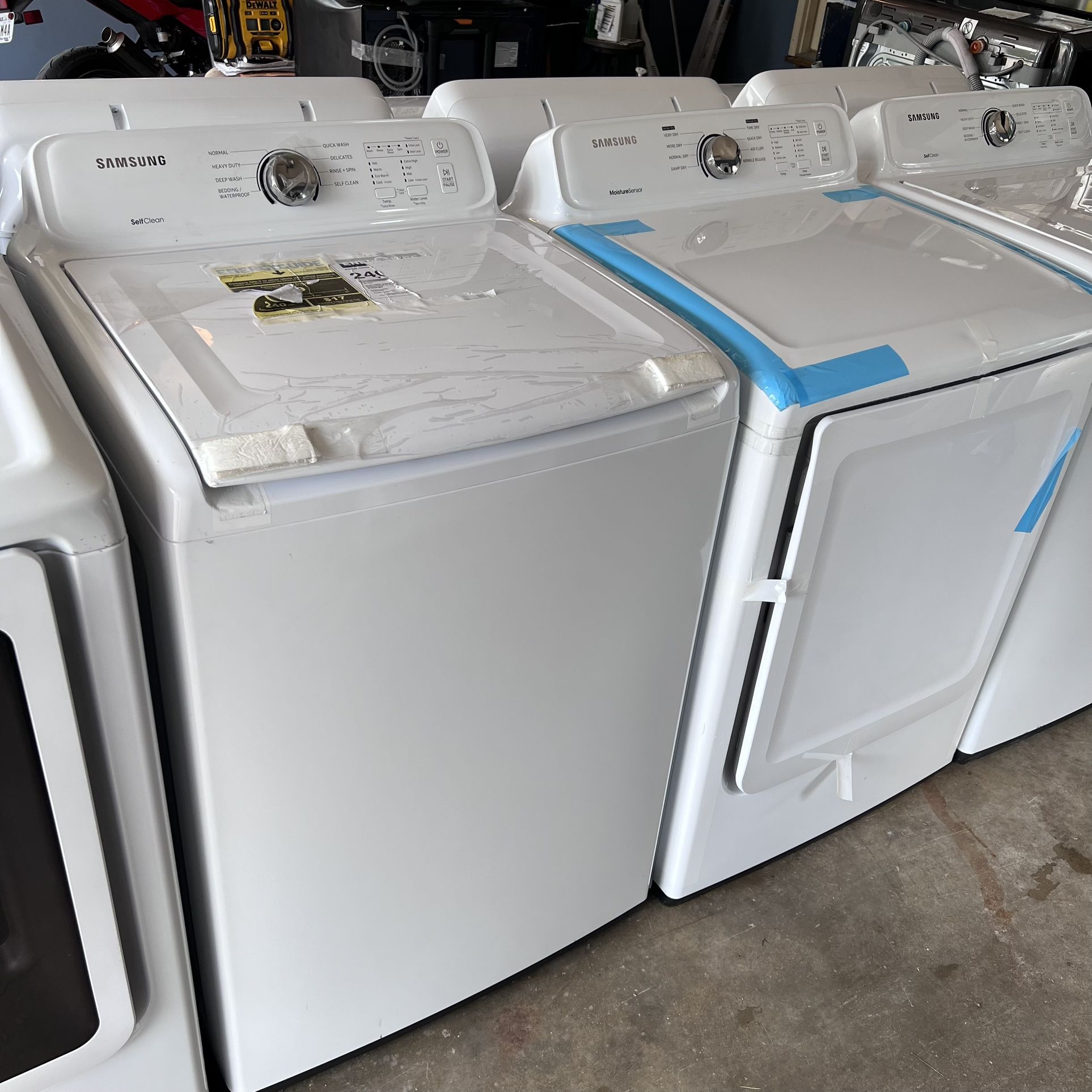 Washer And Dryer Set 