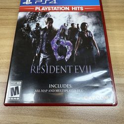 Resident Evil 6 PS4