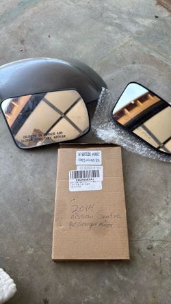 Car passenger mirrors