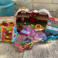 Basket Of Toys For Kids