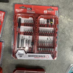 Milwaukee Shockwave Impact Duty 45 Piece Set 
