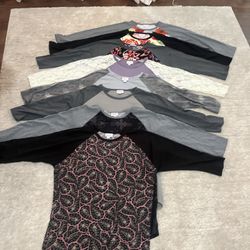 8 3/4 sleeved shirts
