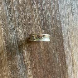 Silver Size 6 Tiffany Ring