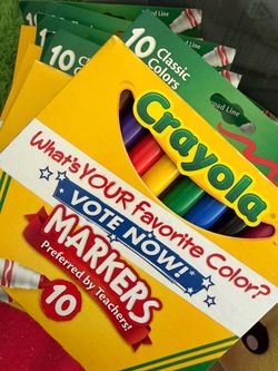 Crayola washable markers