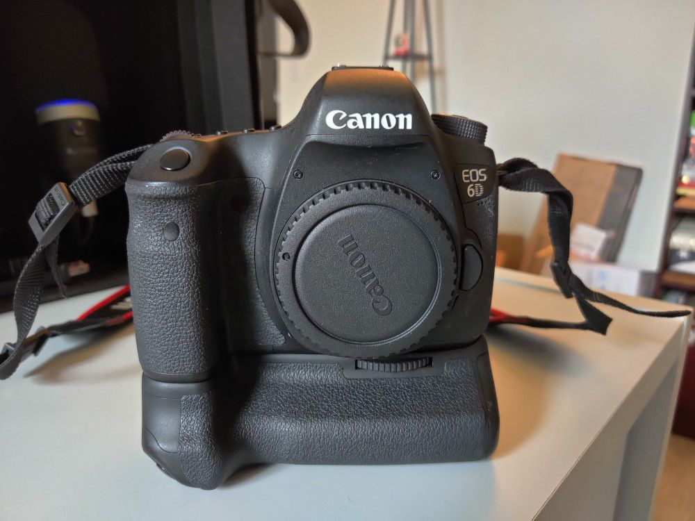 Canon 6D with Battery Grip