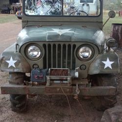 True 55 M38A1 Military Jeep