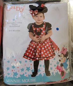 Disney Baby Minnie Mouse Costume 0-6 Months